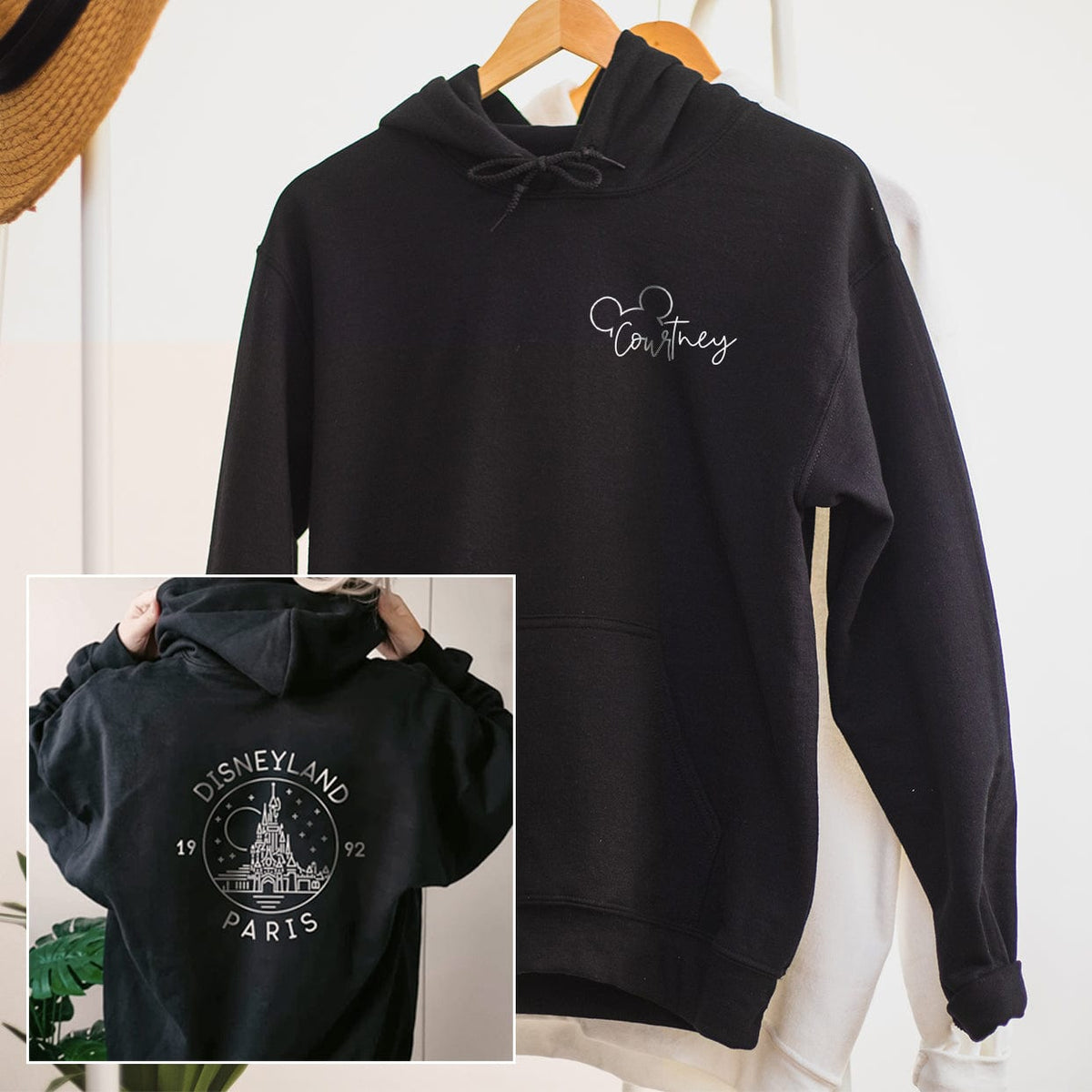 Personalised disneyland paris clearance hoodies