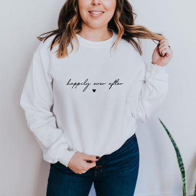 Happily Ever After Disney Sweatshirt (Pick your own colours) - We're All Ears Boutique