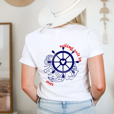 "Setting Sail In" Disney Cruise Year Tshirt - We're All Ears Boutique