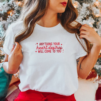 "Anything Your Heart Desires" Tshirt - We're All Ears Boutique