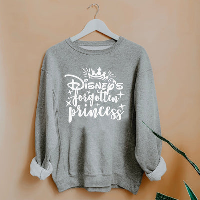 "Disney's Forgotten Princess" Sweatshirt (Pick your own colours) - We're All Ears Boutique