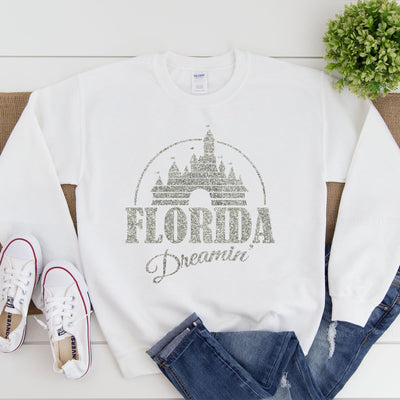 Florida/California Dreaming Sweatshirt (Pick your own colours) - We're All Ears Boutique