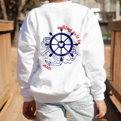 Children's "Setting Sail In" Disney Cruise Year Sweatshirt - We're All Ears Boutique