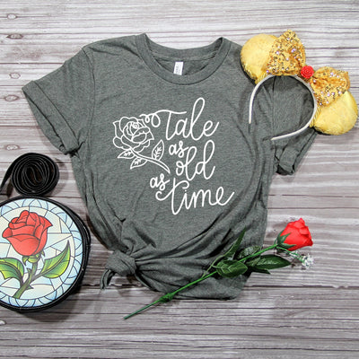 "Tale as Old as Time" Tshirt - We're All Ears Boutique